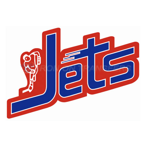 Winnipeg Jets Iron-on Stickers (Heat Transfers)NO.7157